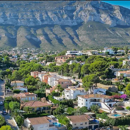 Casa Mieke Modern View Of The Montgo Mountain