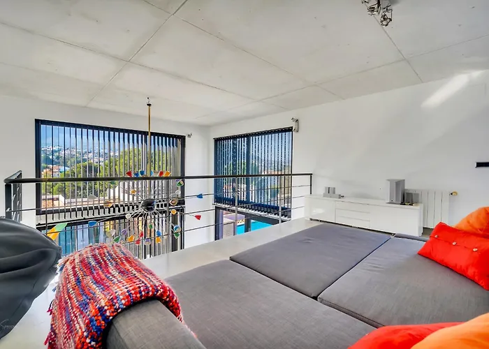 Casa Mieke Modern View Of The Montgo Mountain Denia