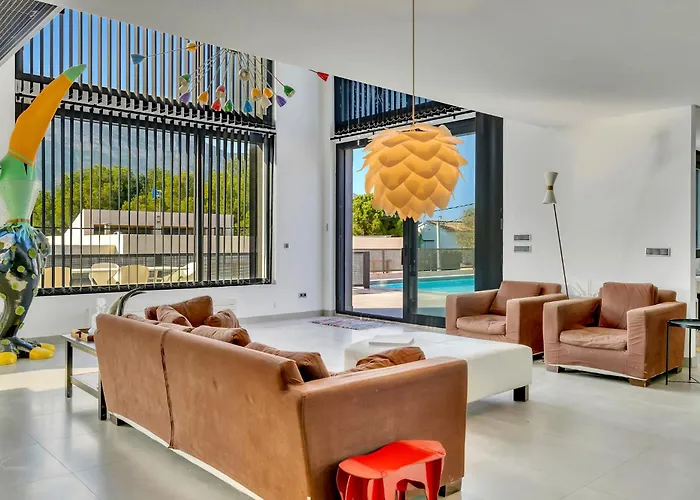 Casa Mieke Modern View Of The Montgo Mountain Villa *