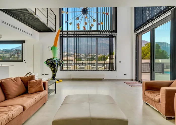 Casa Mieke Modern View Of The Montgo Mountain Villa Denia
