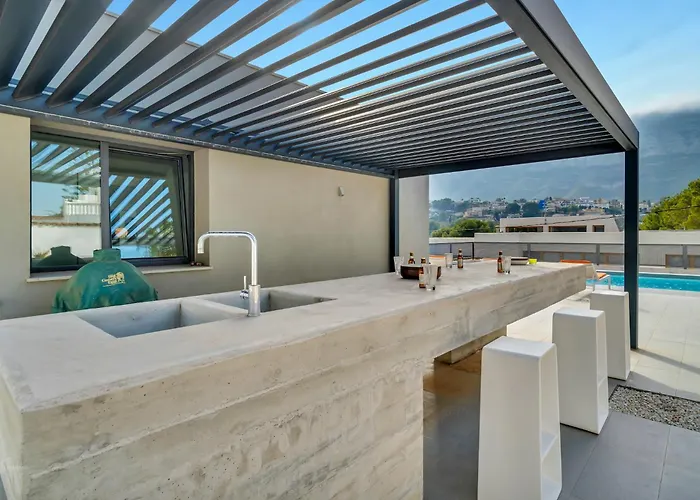 Villa Casa Mieke Modern View Of The Montgo Mountain Denia