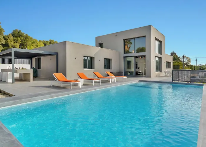 Villa Casa Mieke Modern View Of The Montgo Mountain